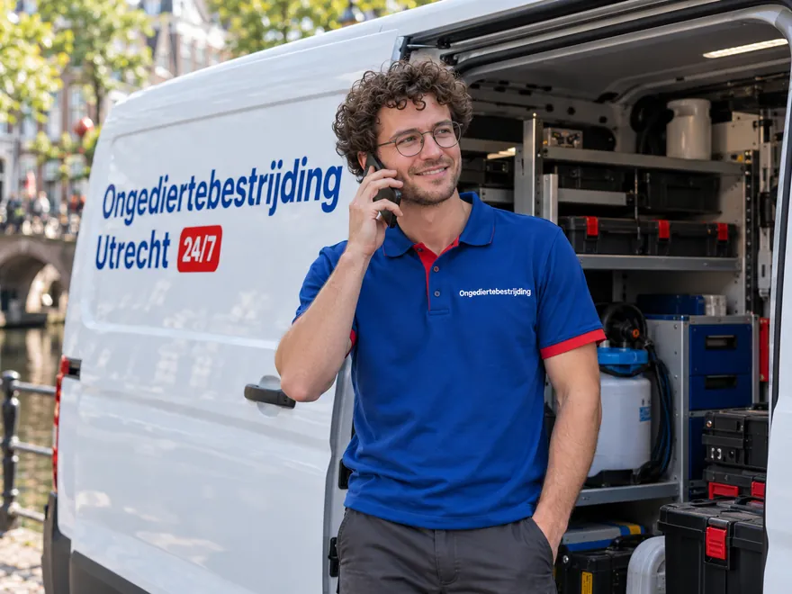 Bel Ongediertebestrijding Utrecht: 7 dagen per week bereikbaar