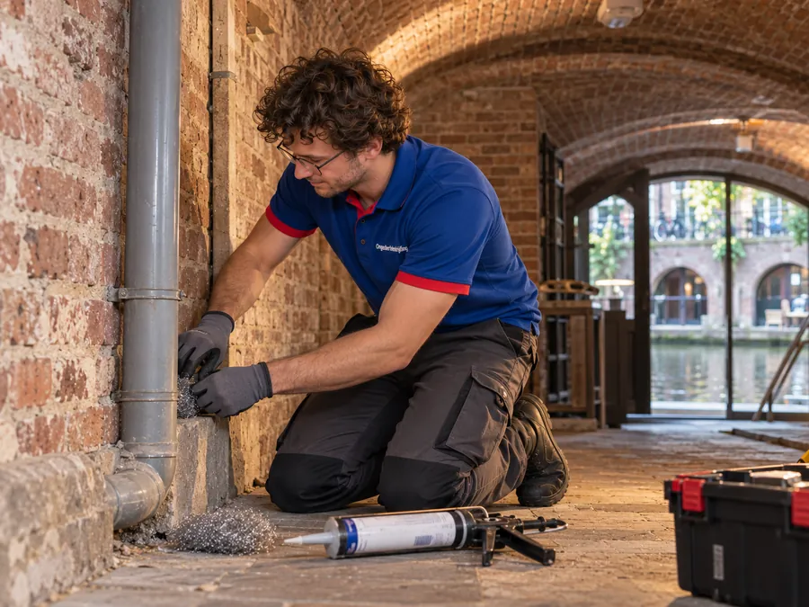 Ongedierte bestrijden in Utrecht: inspectie door een bestrijder